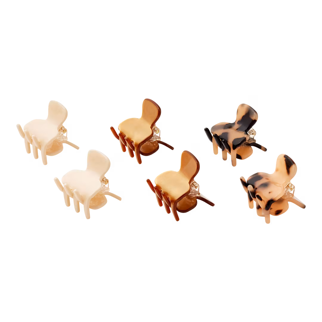 Product-obsessed  Set of 6 Mini Claw Clips