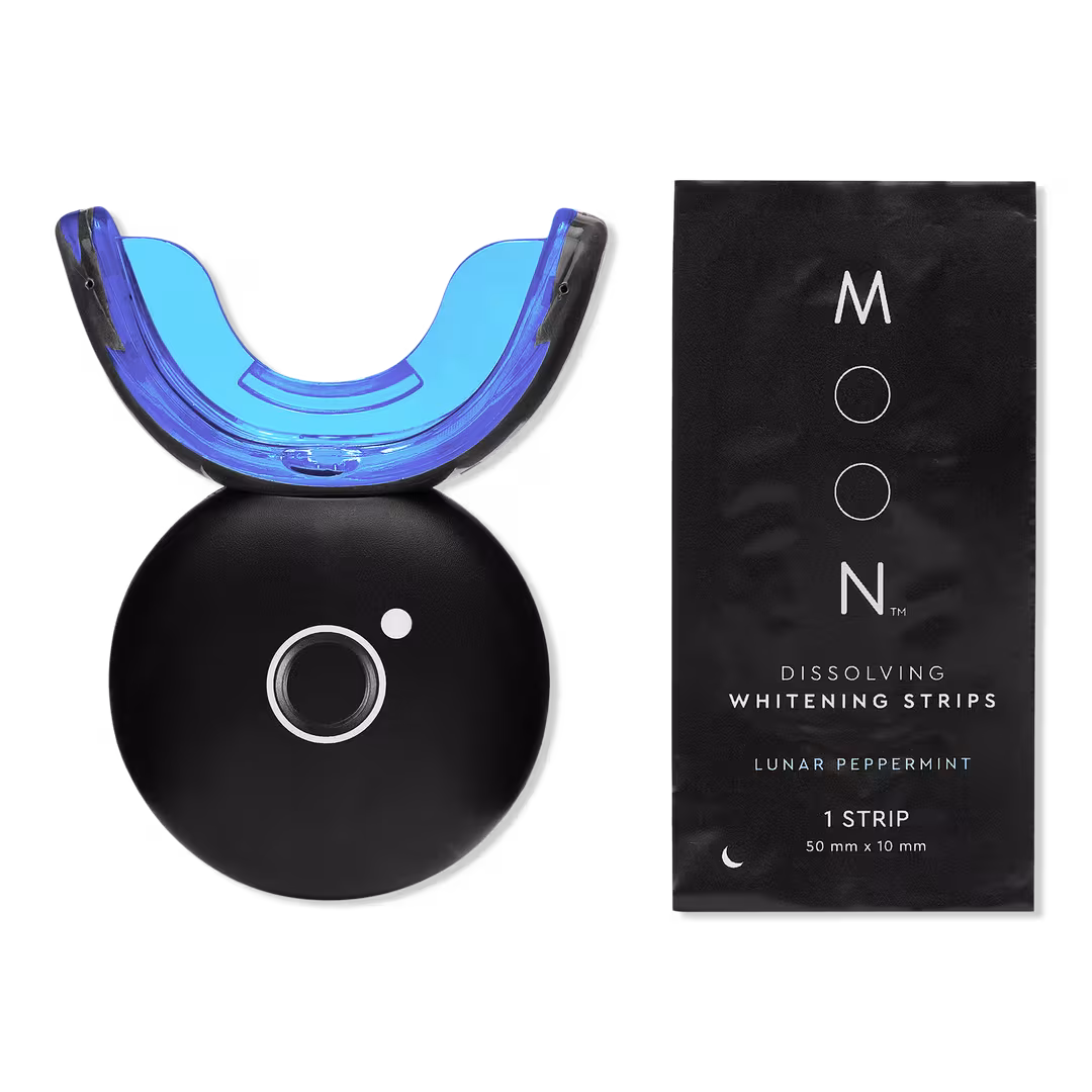 Moon  The Teeth Whitening Device - At Home Whitening Kit with LED Light