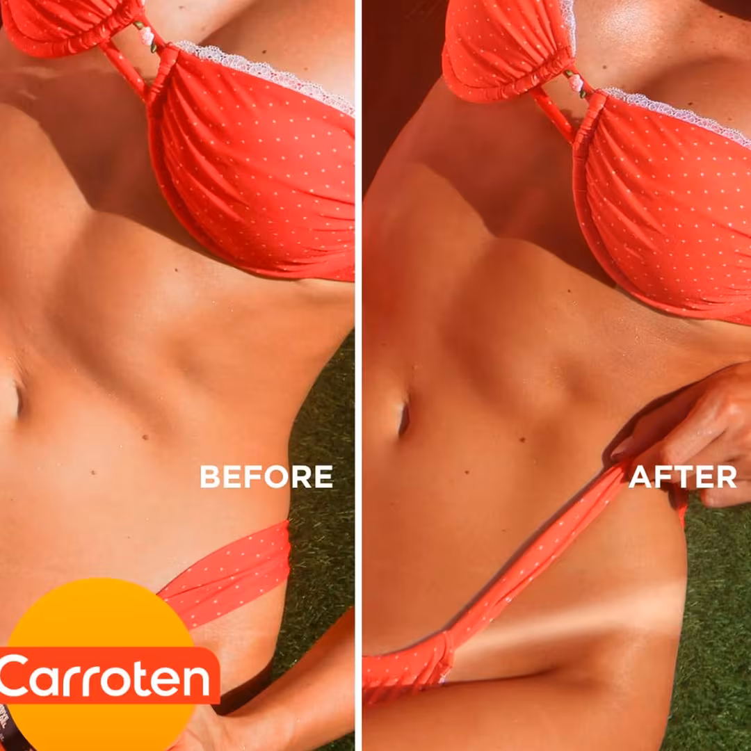 Carroten  Intensive + Gold Shimmer Tanning Gel Mini 2-Pack
