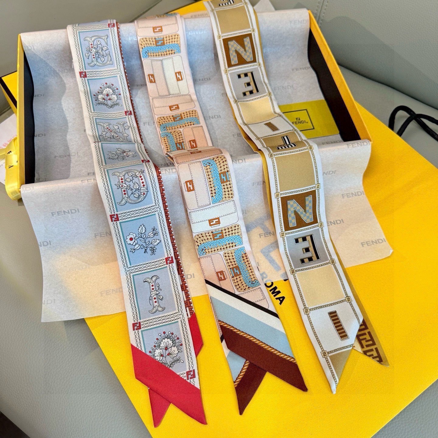 Fendi Silk Scarf