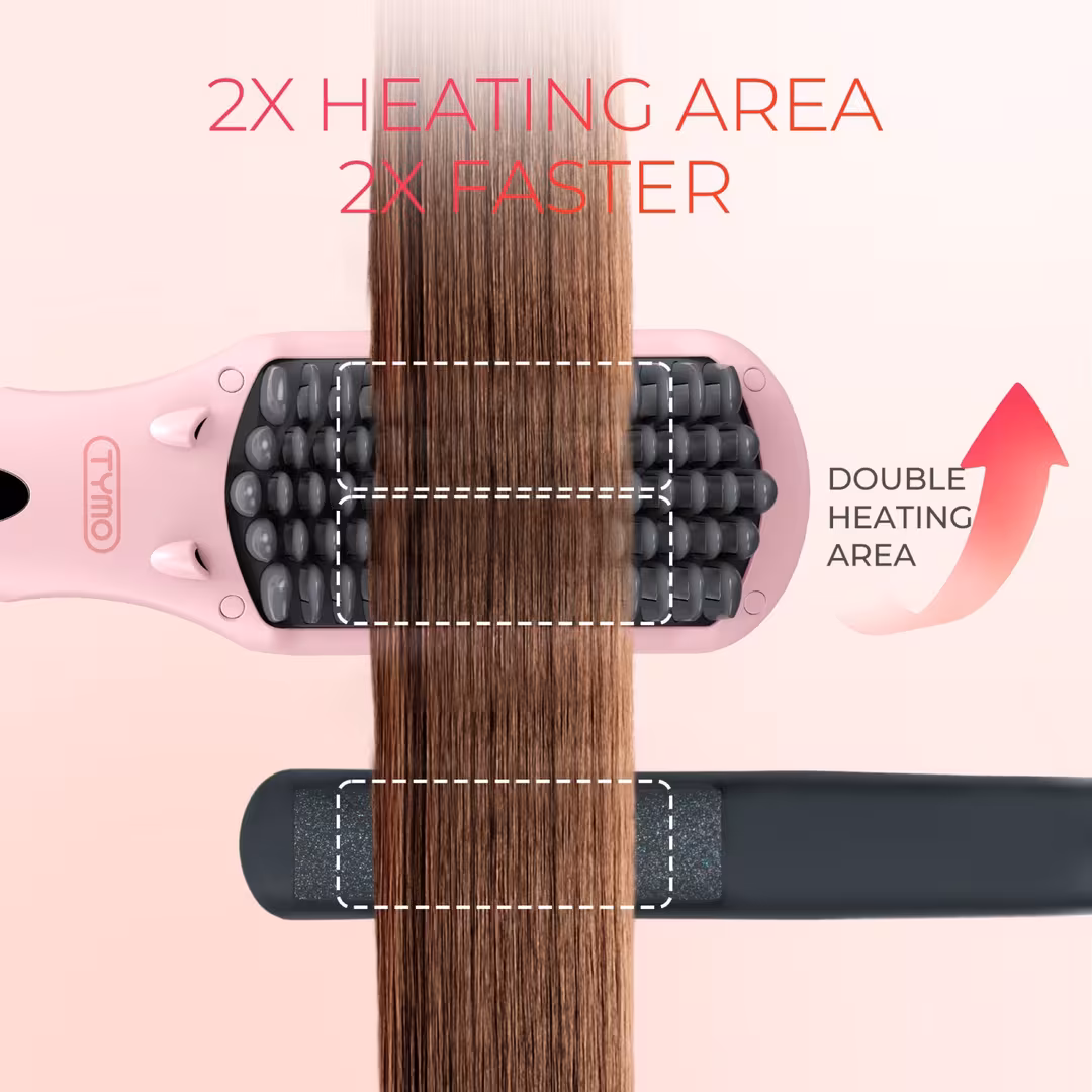 TYMO Beauty  Ionic Hair Straightening Brushes