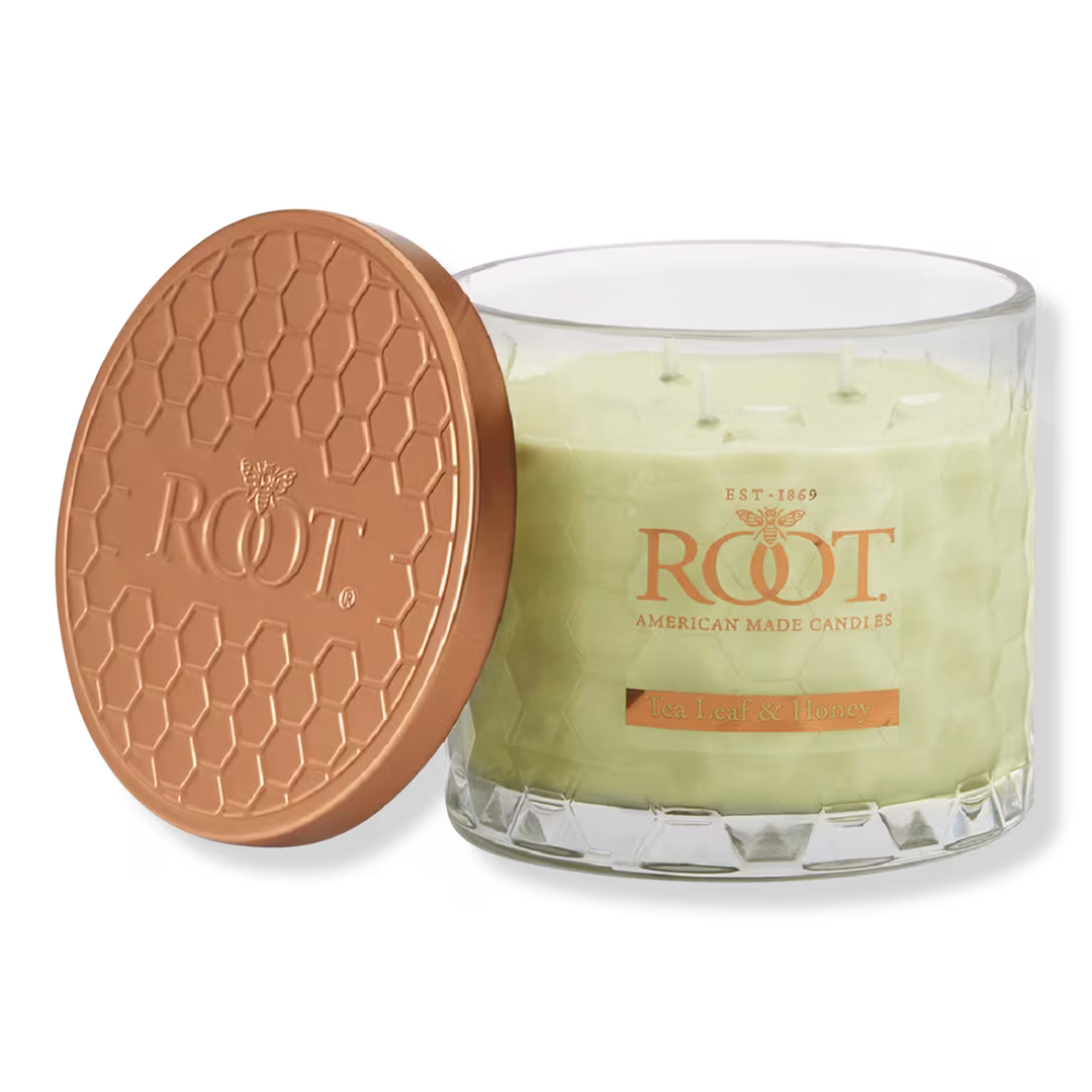 Root Candles  Legacy Collection Luxury Scented Candle - Tea Leaf & Honey
