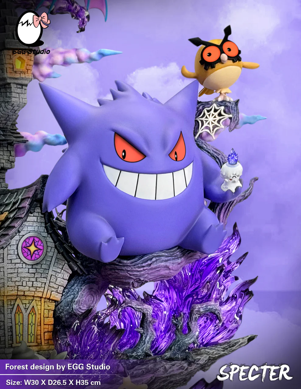 Pokemon - Gengar Group | Resin Statue | by EGG Studio