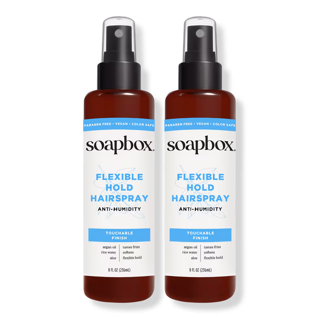 Soapbox  Anti-Humidity Flexible Hold Hairspray 2-Pack