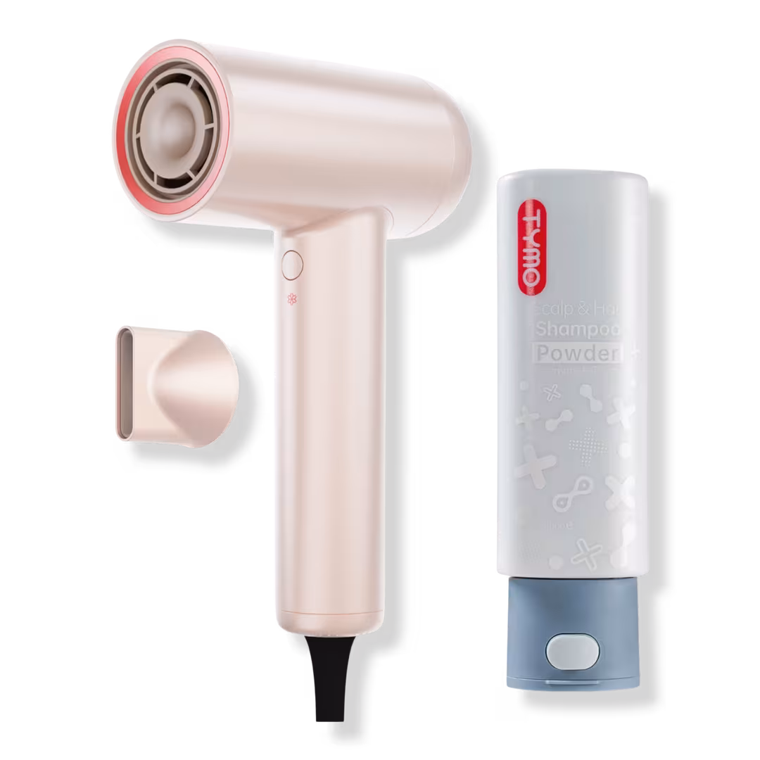 TYMO Beauty  Airhype Lite High-Speed Hair Dryer + Anti-Dandruff Shampoo