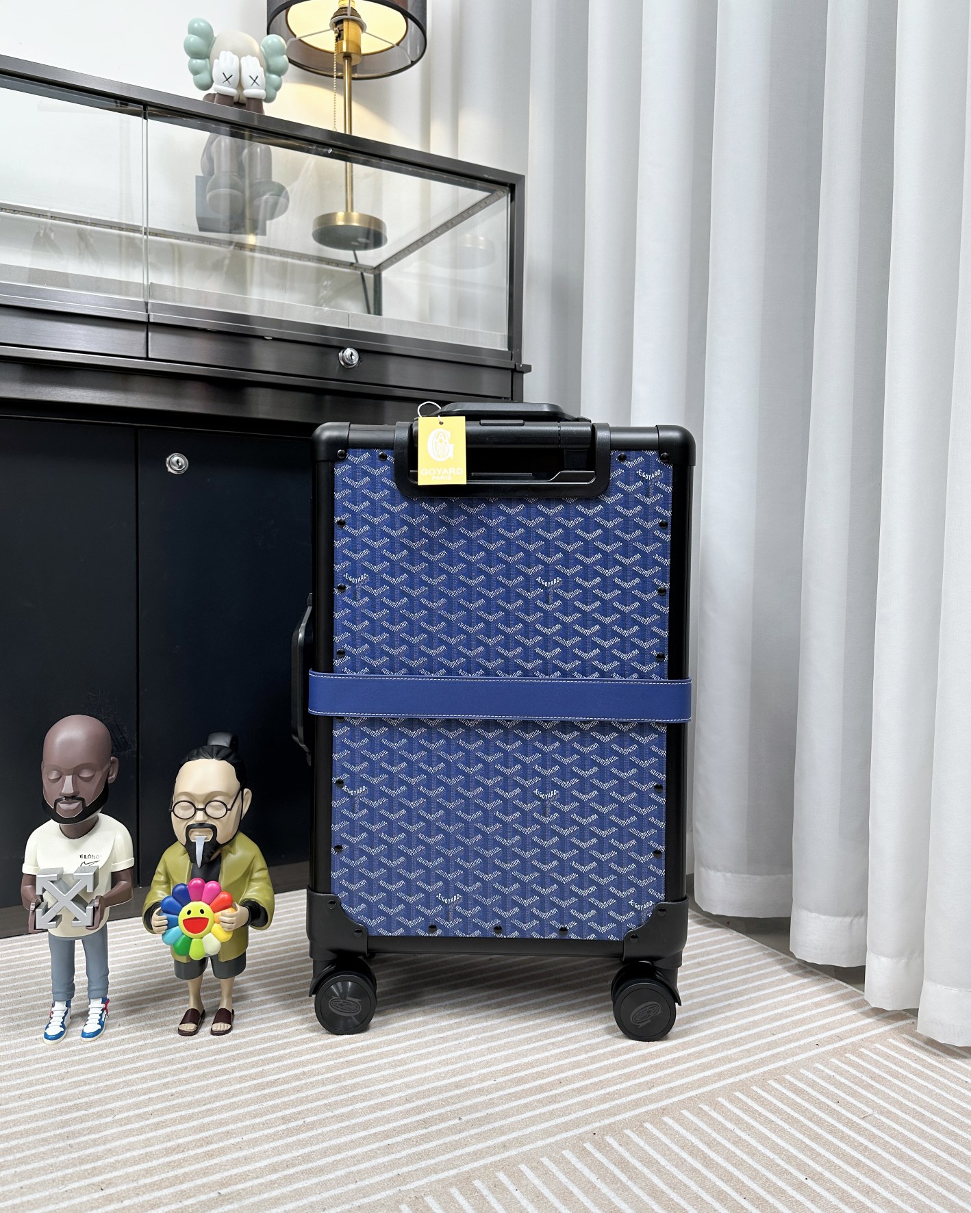 Goyard Classic Print Trolley Case