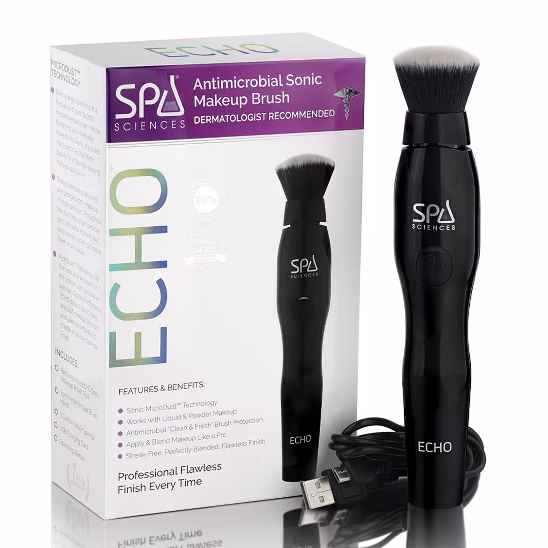 Spa Sciences  ECHO Sonic Antimicrobial Makeup Brush