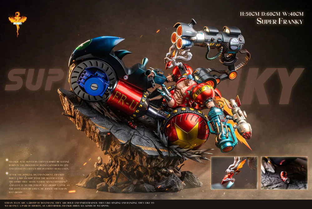 One Piece - DT Studio Super Franky & Black Rhino FR-U IV