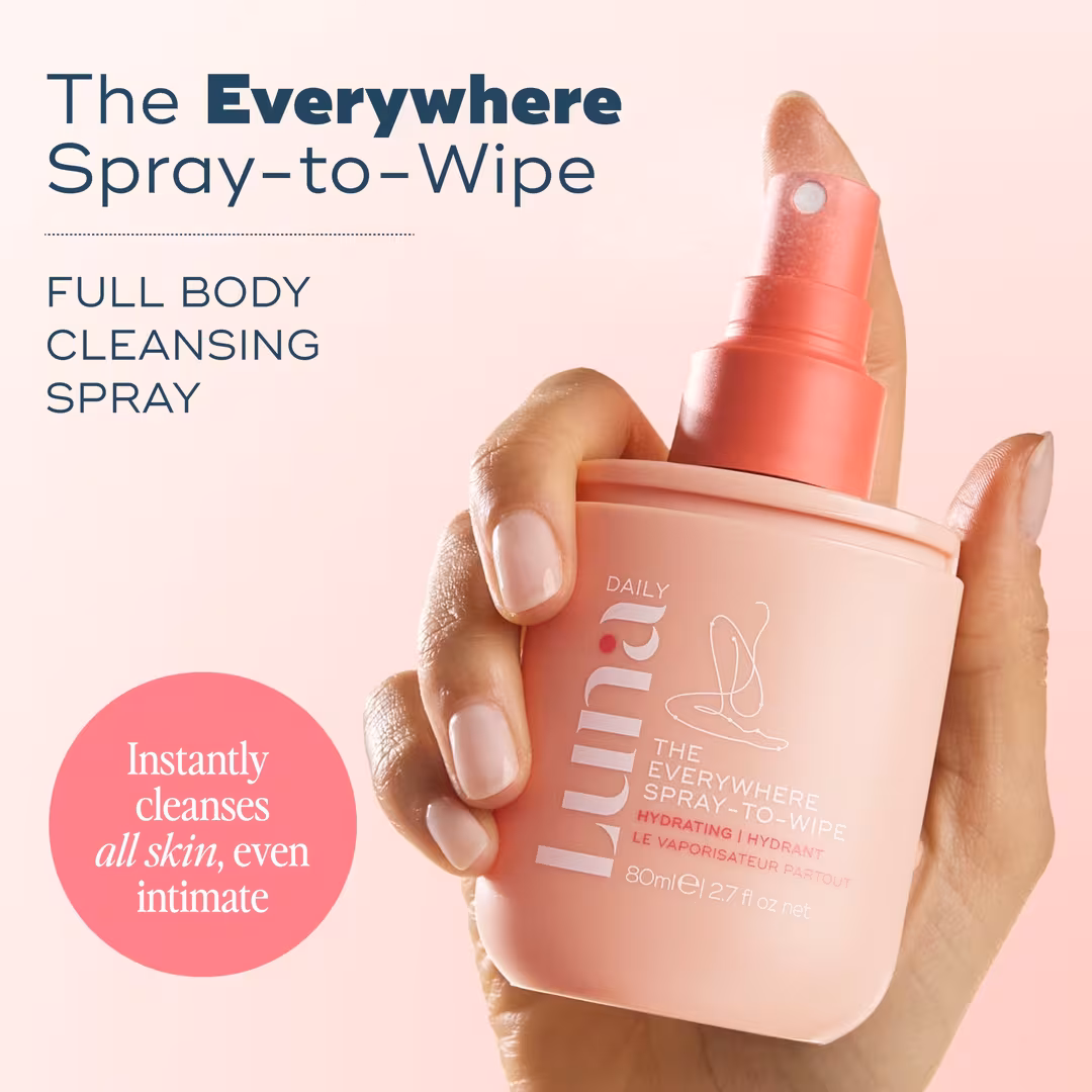 Luna Daily  The Hydrating Everywhere Spray-To-Wipe