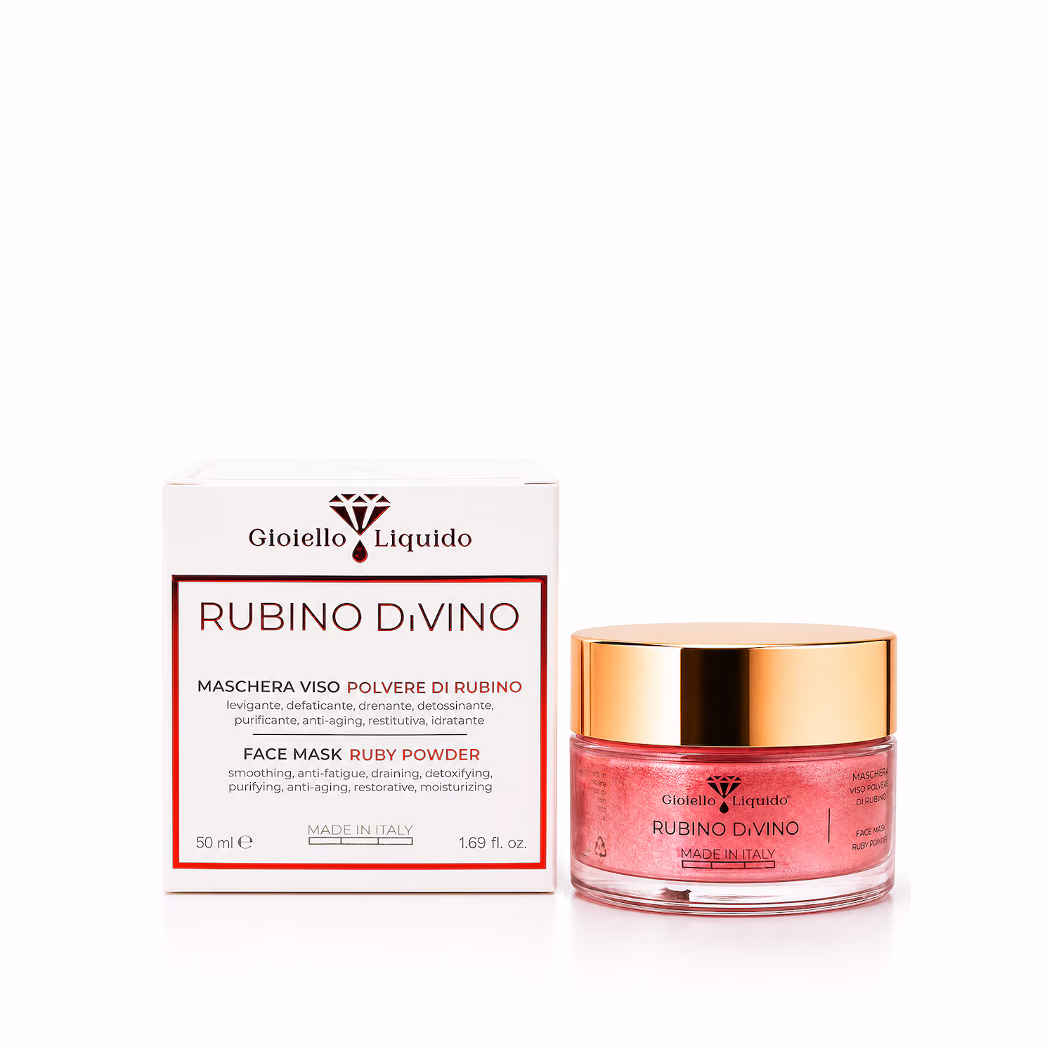 Face mask Ruby Powder 