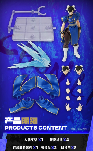 52TOYS BeastBox 1/12 Street Fighter 6 ChunLi outfit2 - JOYTOY WORLD