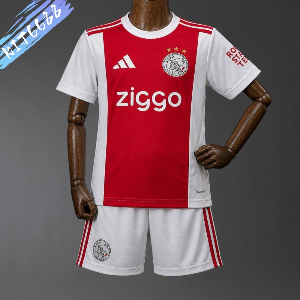 2026/2027 Ajax Home Football Shirt（Kids Kit socks）