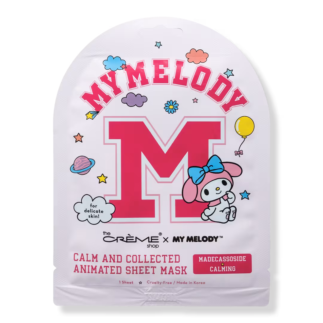 The Crème Shop  My Melody Calm & Collected Animated Sheet Mask