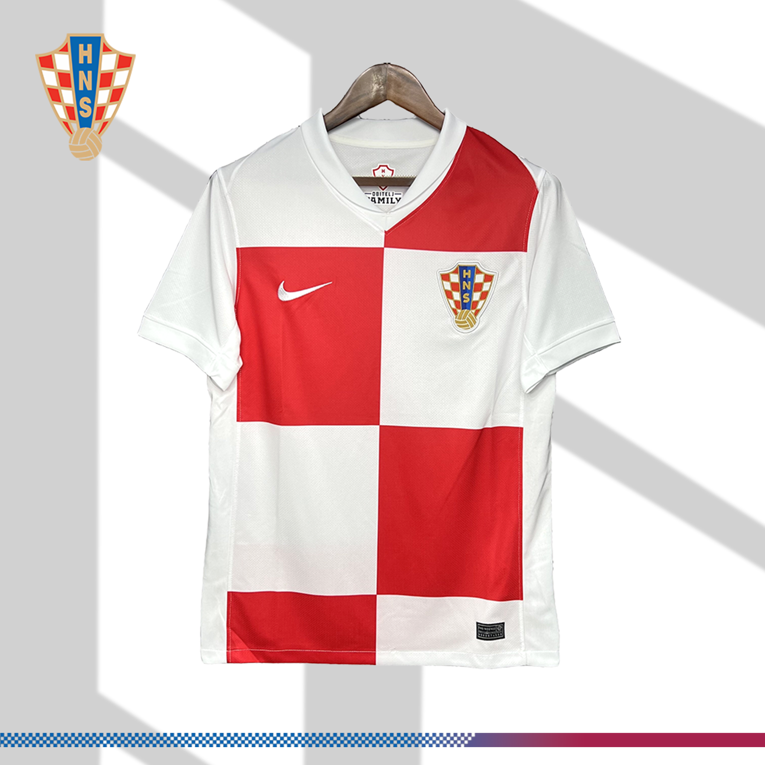2024 Croatia home Football Shirt (Fan Edition)