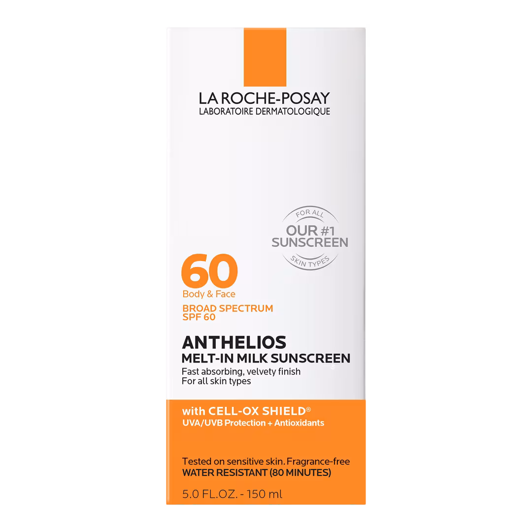 La Roche-Posay  Anthelios Melt-In Milk Body and Face Sunscreen SPF 60