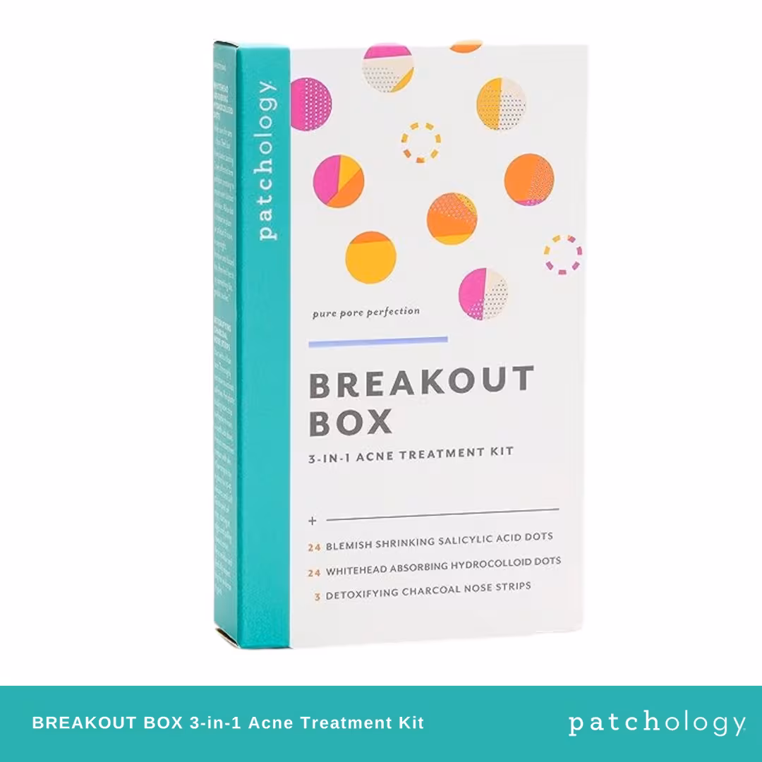 Patchology  Breakout Box 3-in-1 Acne Treatment Kit