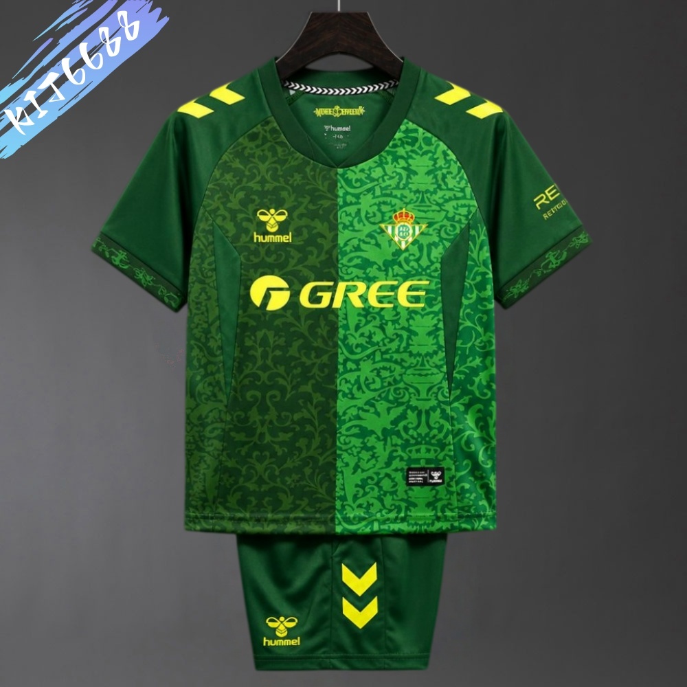 2026/2027 Real Betis Away Football Shirt (Kids Kit socks)