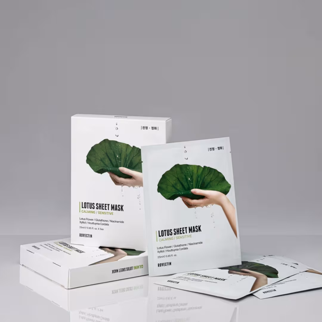 Rovectin  Calming Lotus Sheet Mask