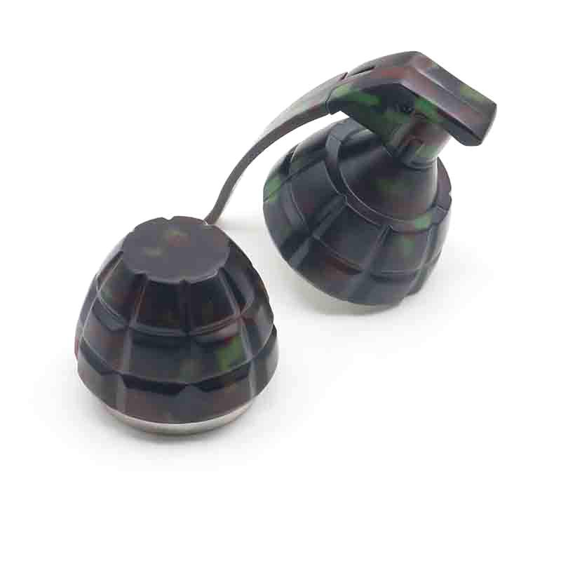 Metal Grenade Herb Grinder 2 Layer
