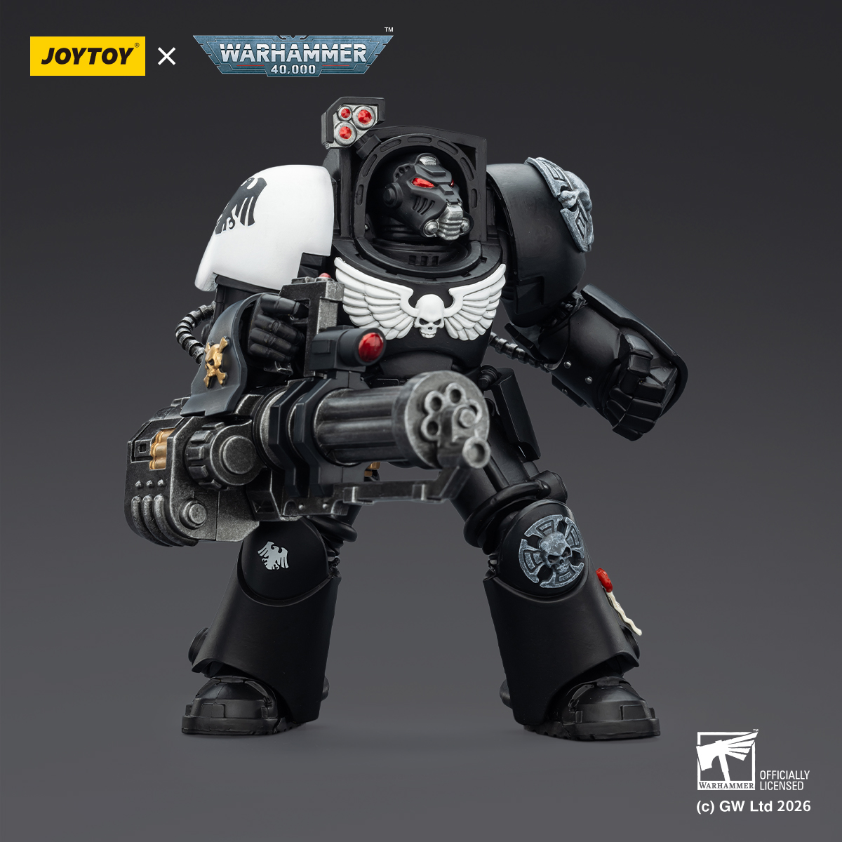 JOYTOY Warhammer 40k 1: 18 Raven Guard Terminators - JOYTOY WORLD