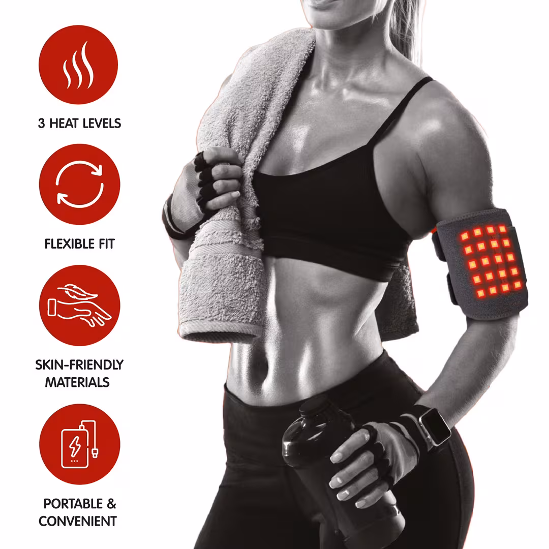 PURSONIC  Red Light Therapy Arm & Elbow Wrap