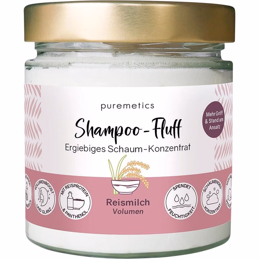 Volumen Shampoo-Fluff ‘Reismilch‘