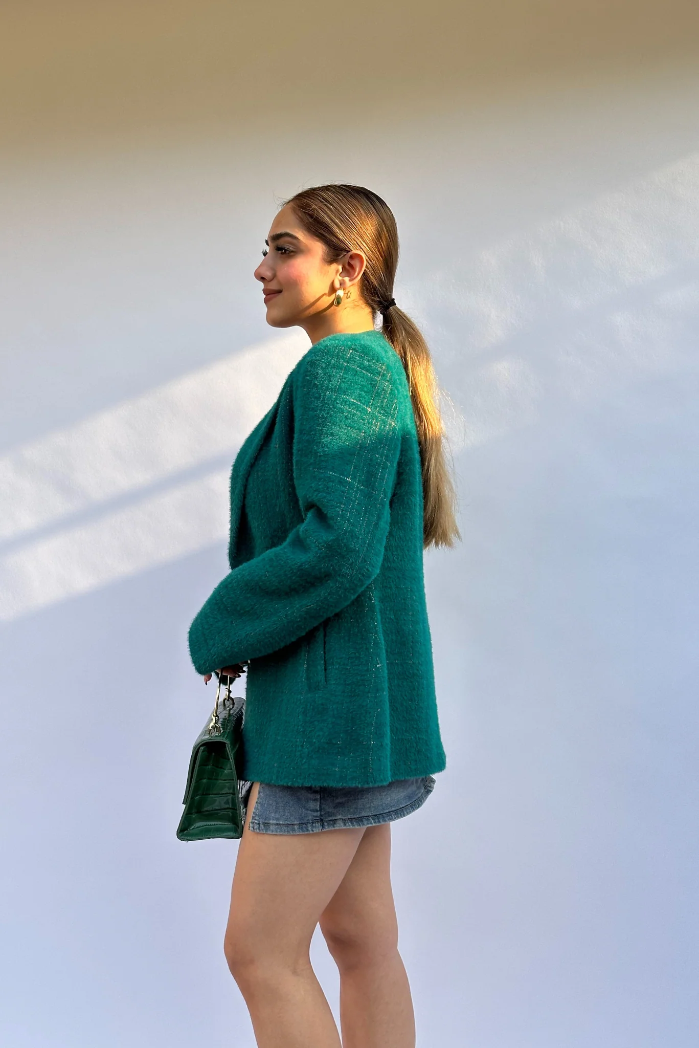 Rich Emerald Green Blazer
