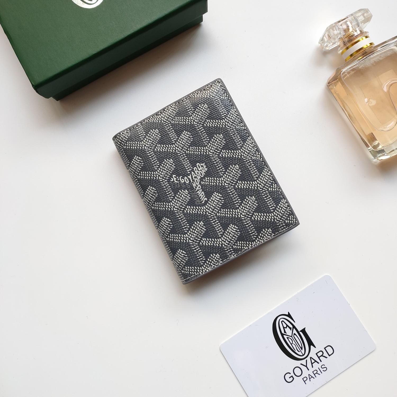 Goyard Saint-Marc Leather Card Holder wallet