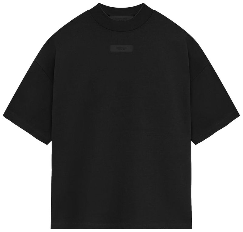 Tee Crewneck Jet Black/SS24