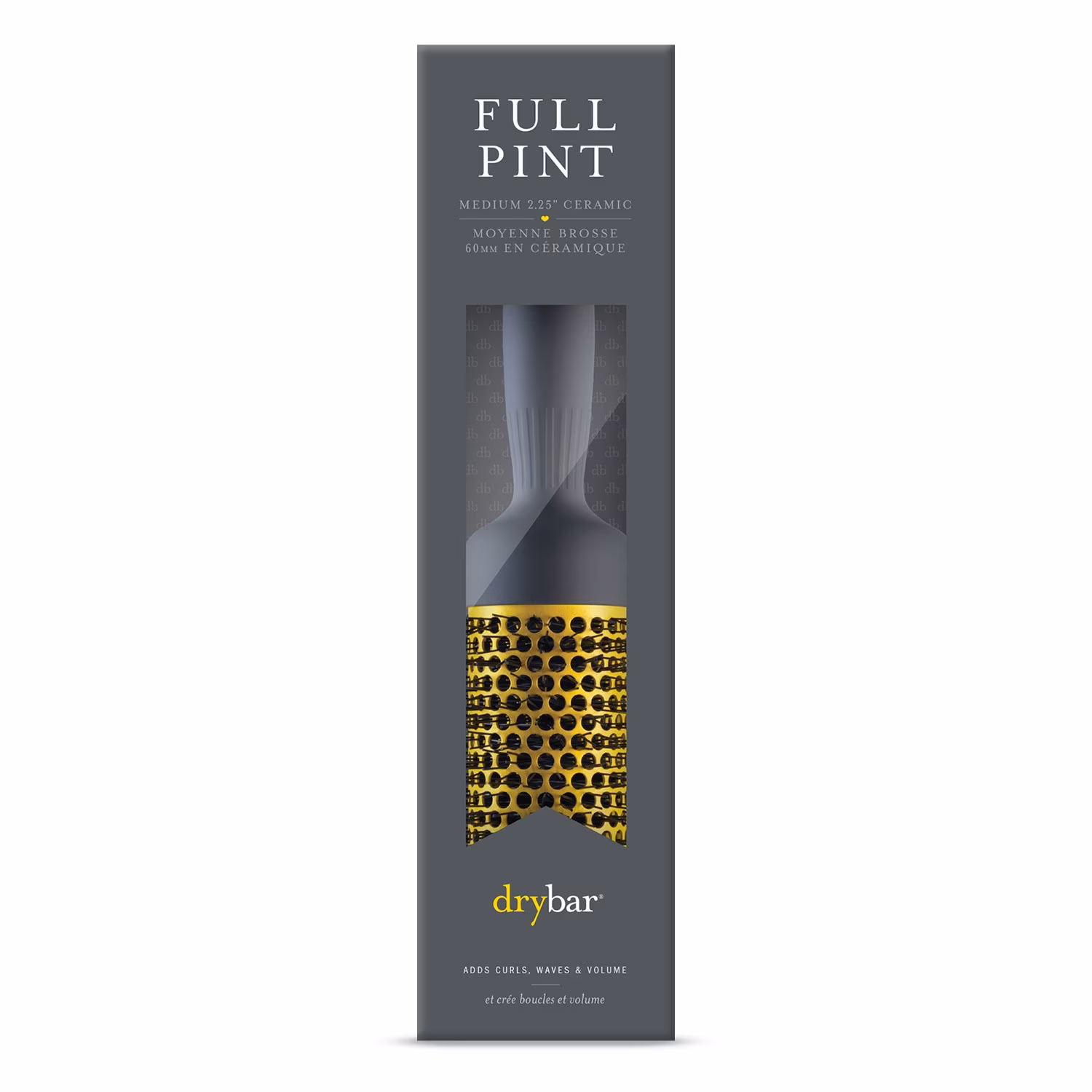 Full Pint Medium Round Ceramic Brush