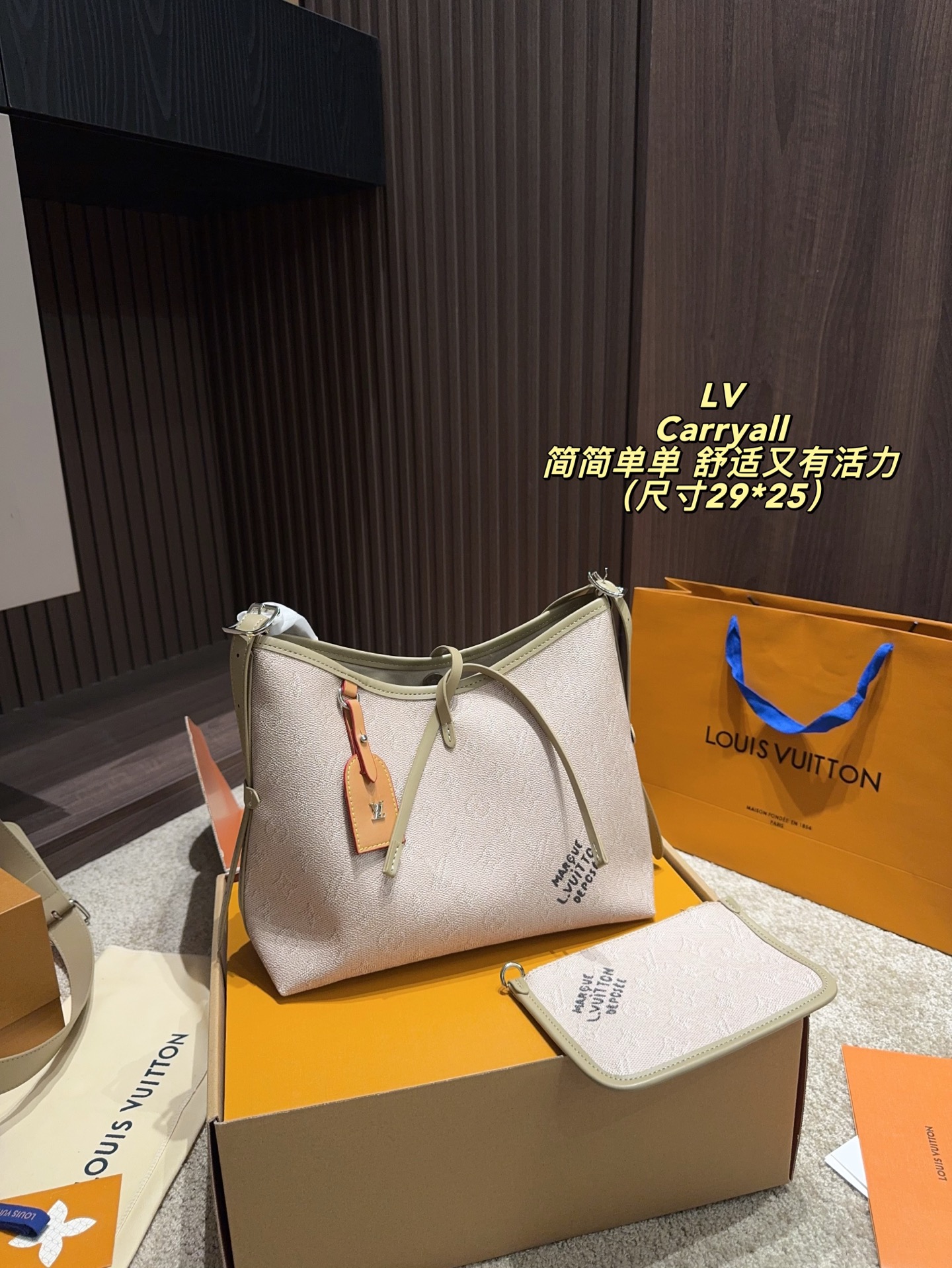 LV Carryall PM Monogram Bag