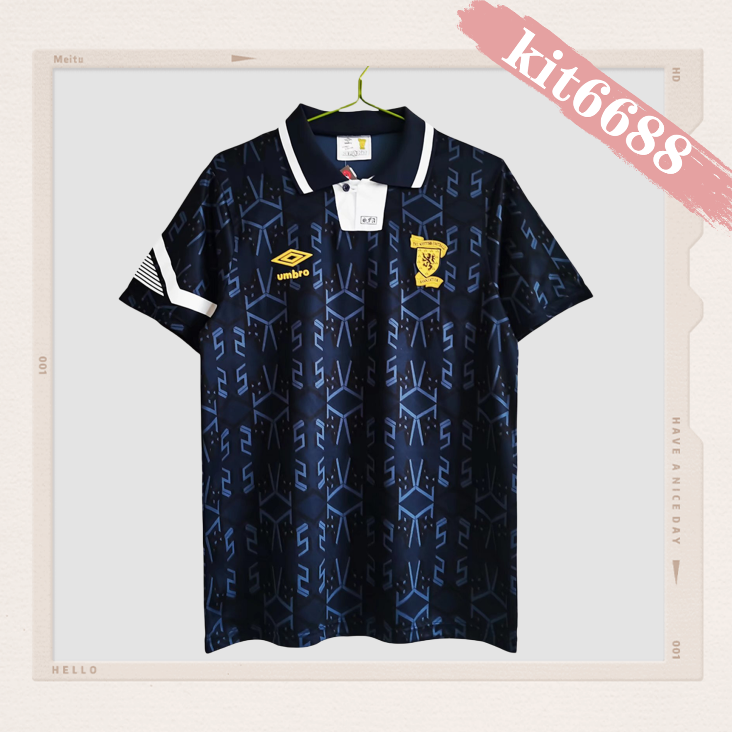 1992/1993 Scotland home football shirt（Retro）