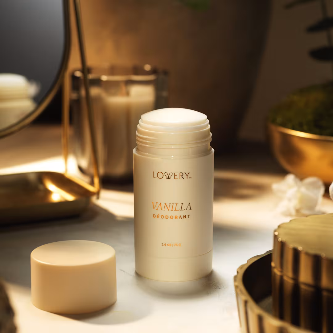Lovery  Vanilla Aluminum-Free Deodorant Stick