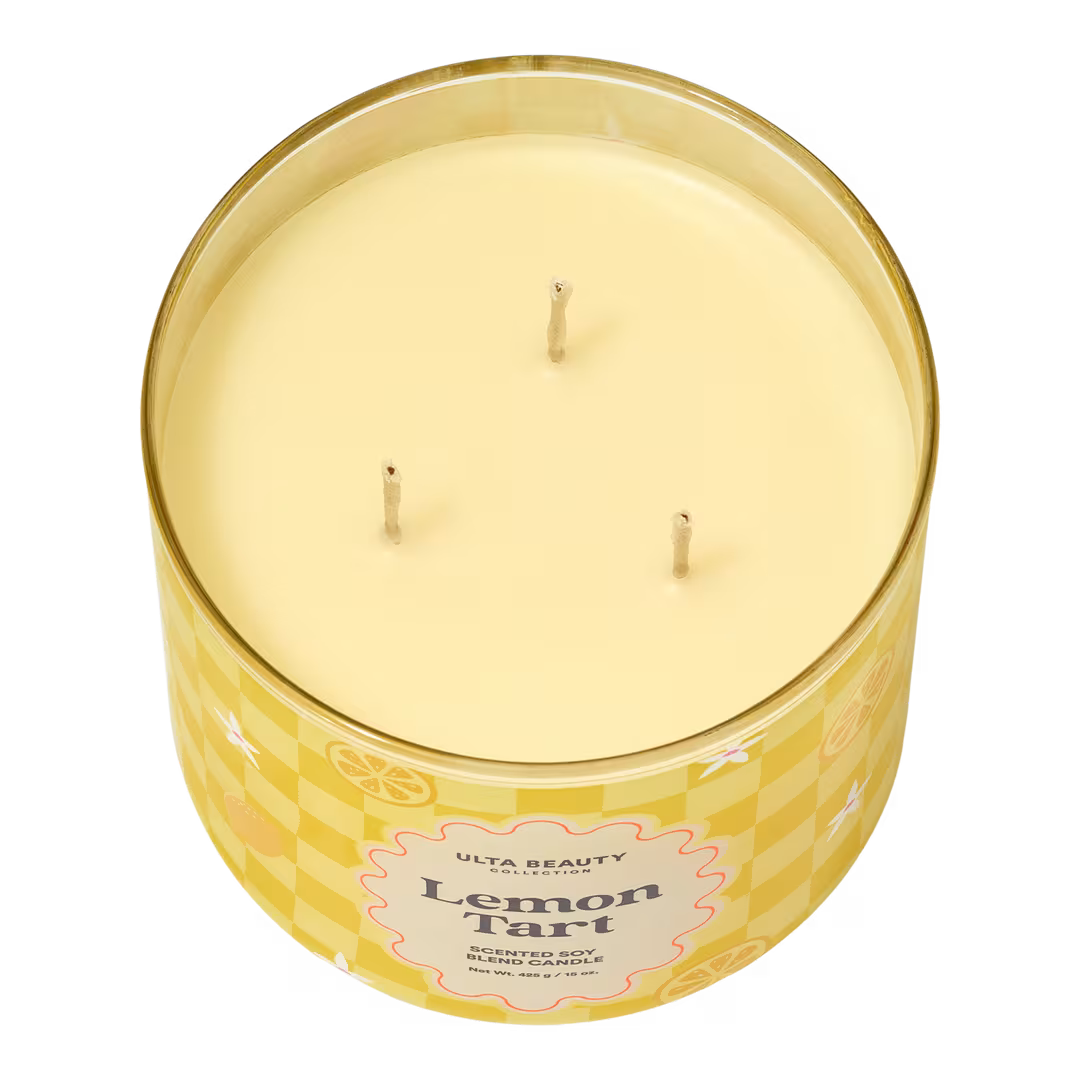 ULTA Beauty Collection  Lemon Tart 3-Wick Scented Candle