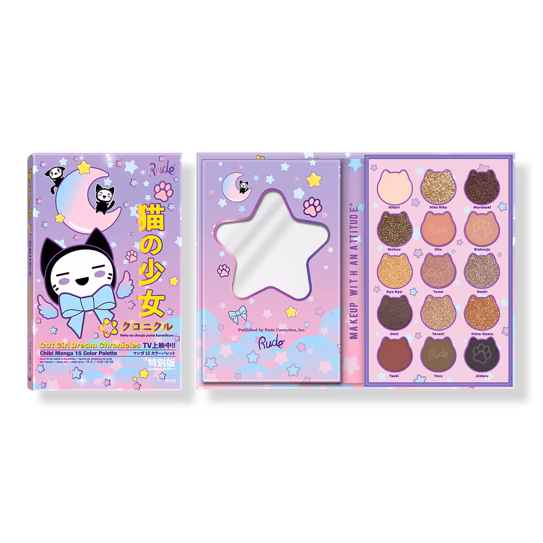 Rude  Chibi Manga Collection 15 Color Palette - Cat Girl Dream Chronicles