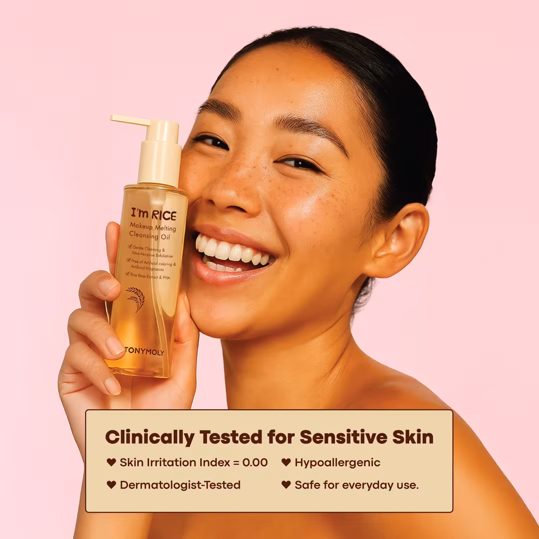 TONYMOLY  I'm Rice Makeup Melting Cleansing Oil