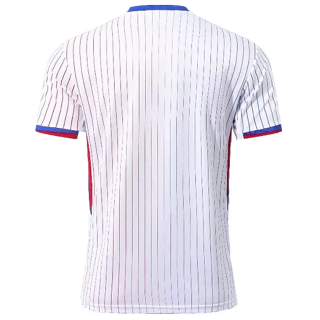 France Away Soccer Jersey Euro 2024