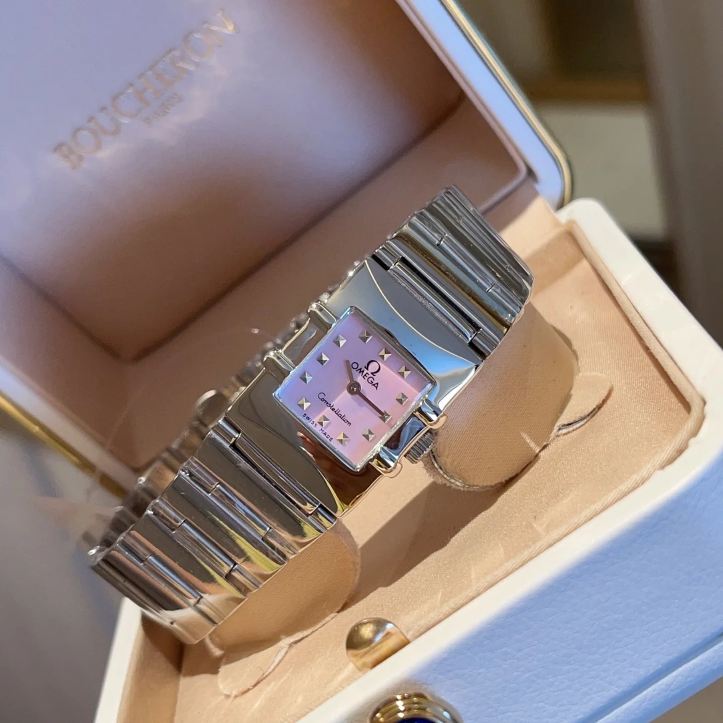 Omega Watch Constellation 22mm Silver
