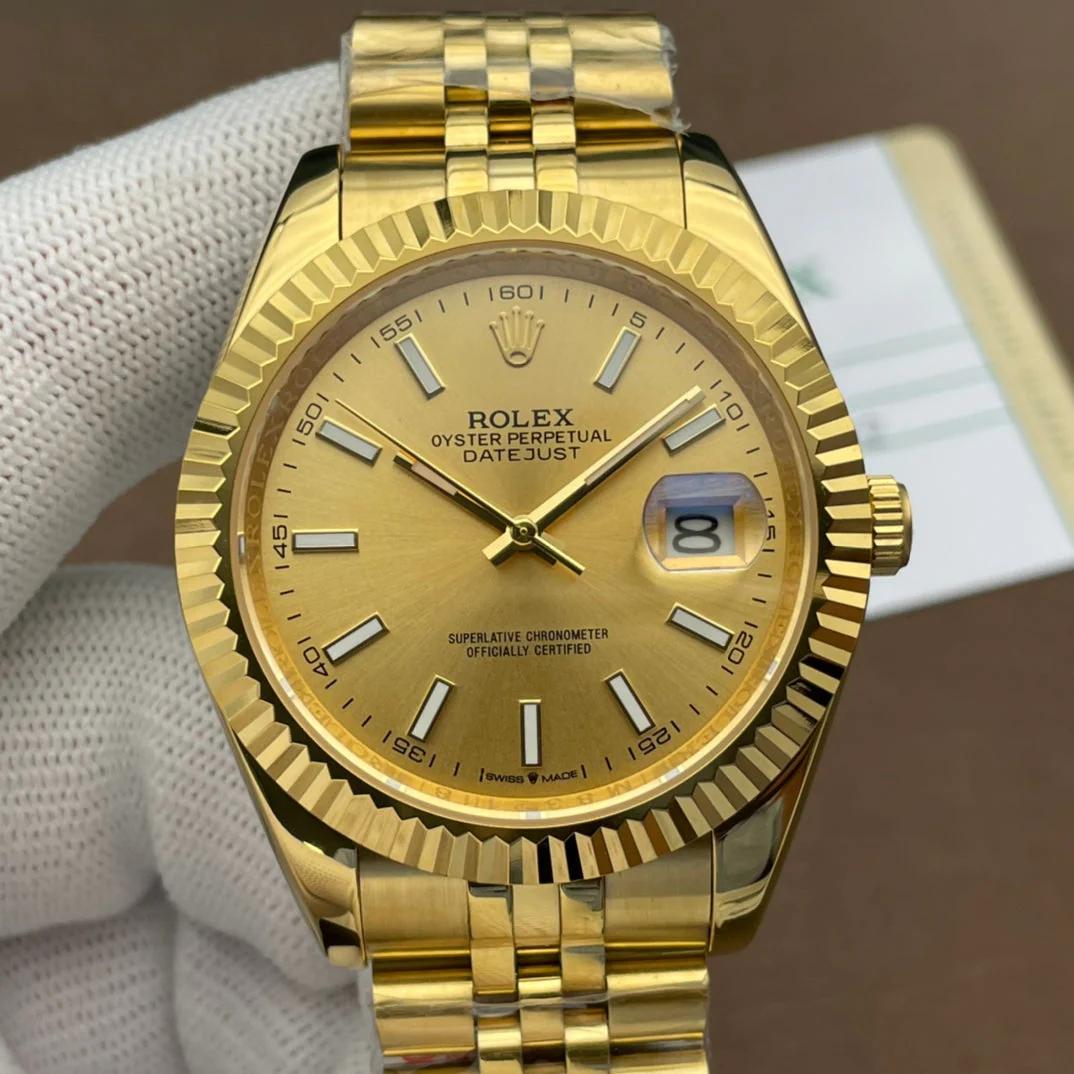 Rolex Watch Datejust 41mm Gold Stainless Steel