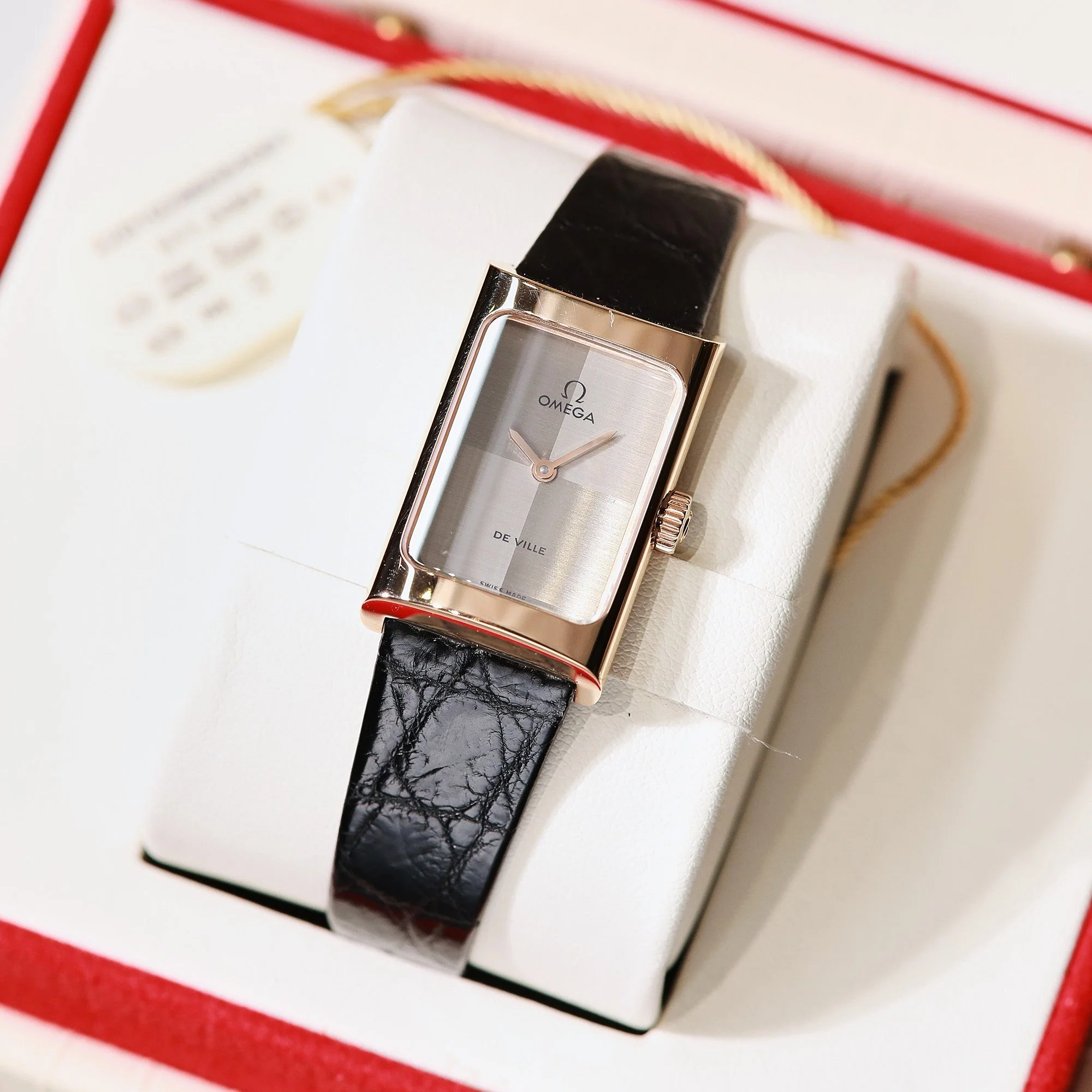 Omega Watch De Ville 26.12mm Silver White Dial