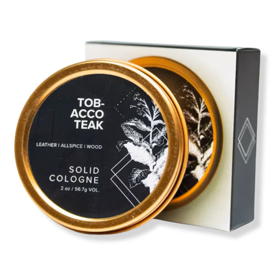 Broken Top Candle Co.  Tobacco Teak Solid Cologne