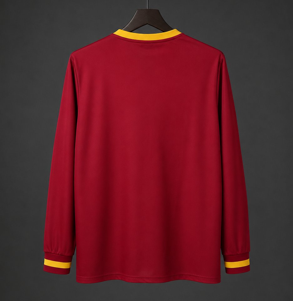 2026/2027 Roma Home Long Sleeve Football Shirt (Fan Edition)