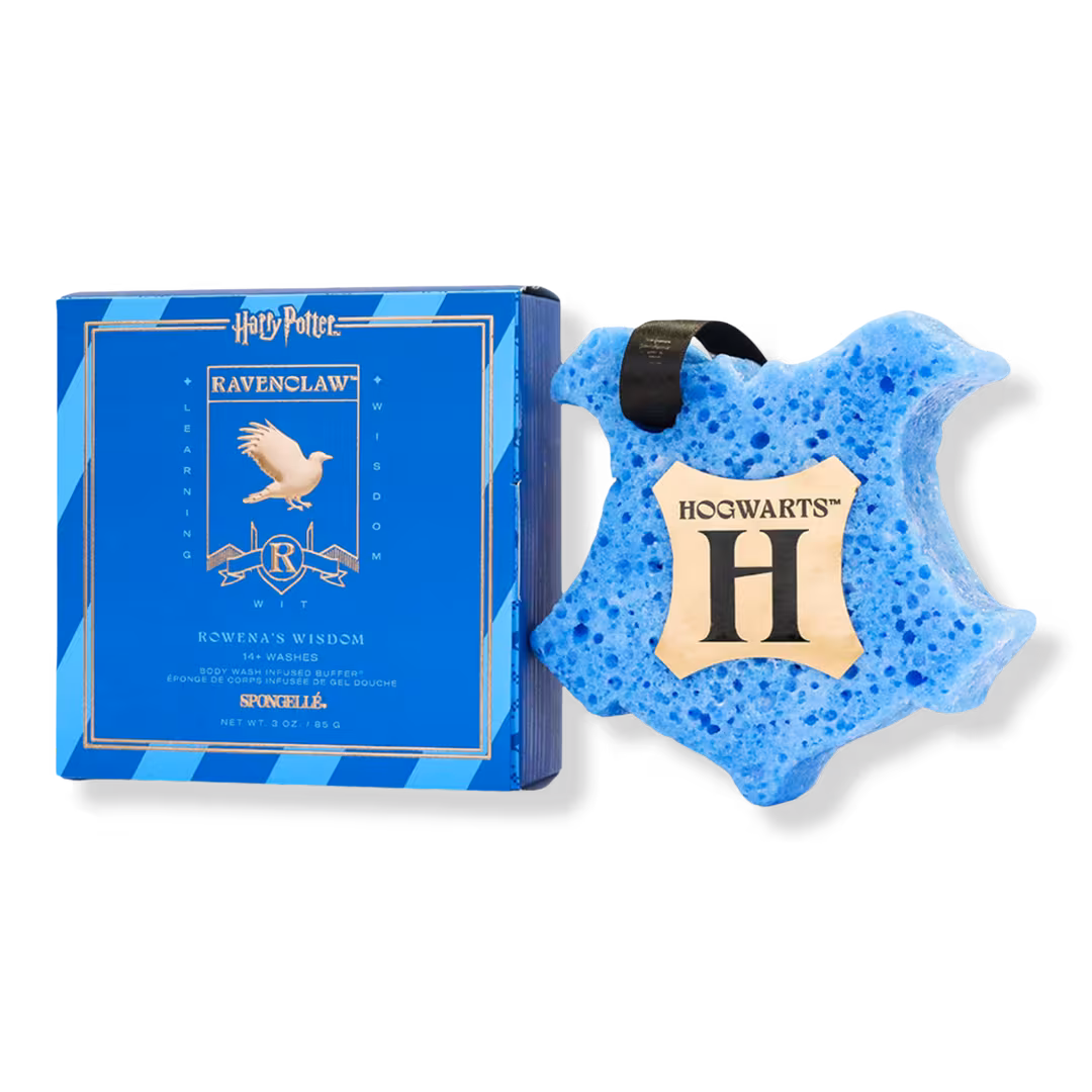 SPONGELLE  Harry Potter™ Ravenclaw™ Rowena's Wisdom Body Buffer | Body Wash Infused Buffer