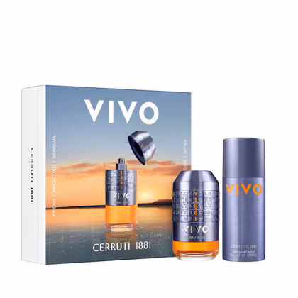 Cerruti VIVO Eau de Parfum Spray Gift Set 60ML