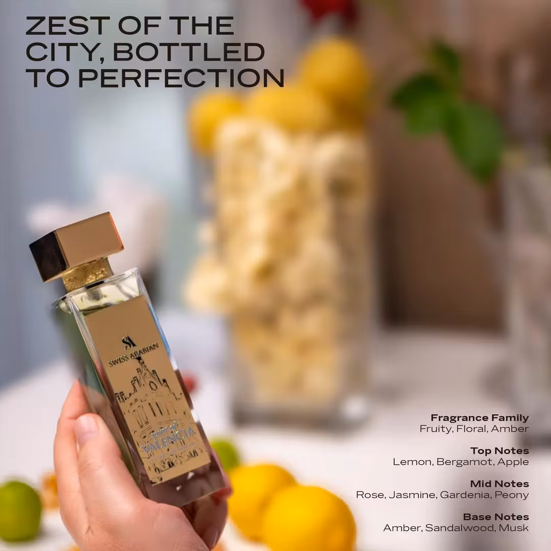 Swiss Arabian  Spirit of Valencia Extrait De Parfum