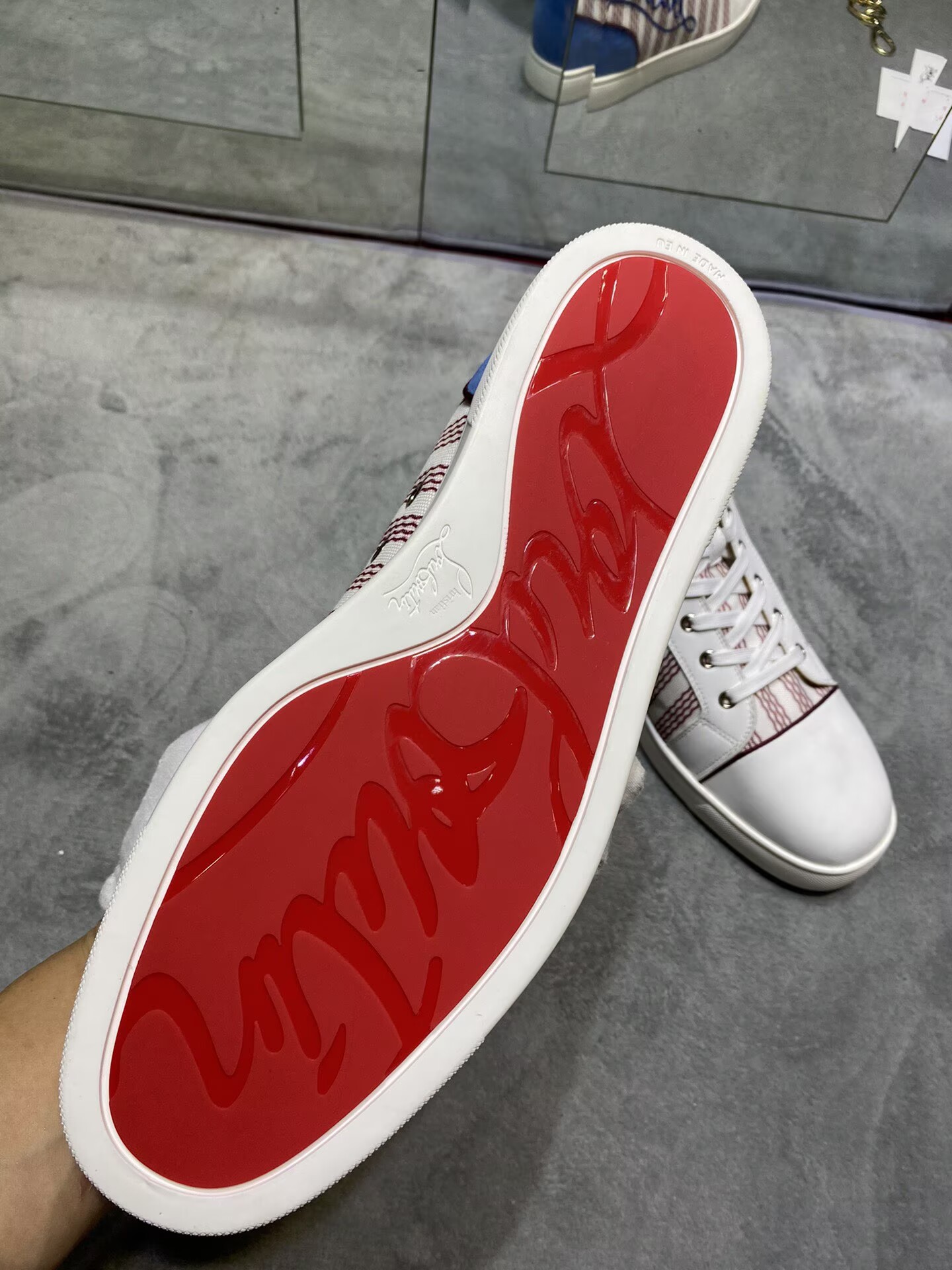 Christian Louboutin Red bottom High-Top - CCSHOES