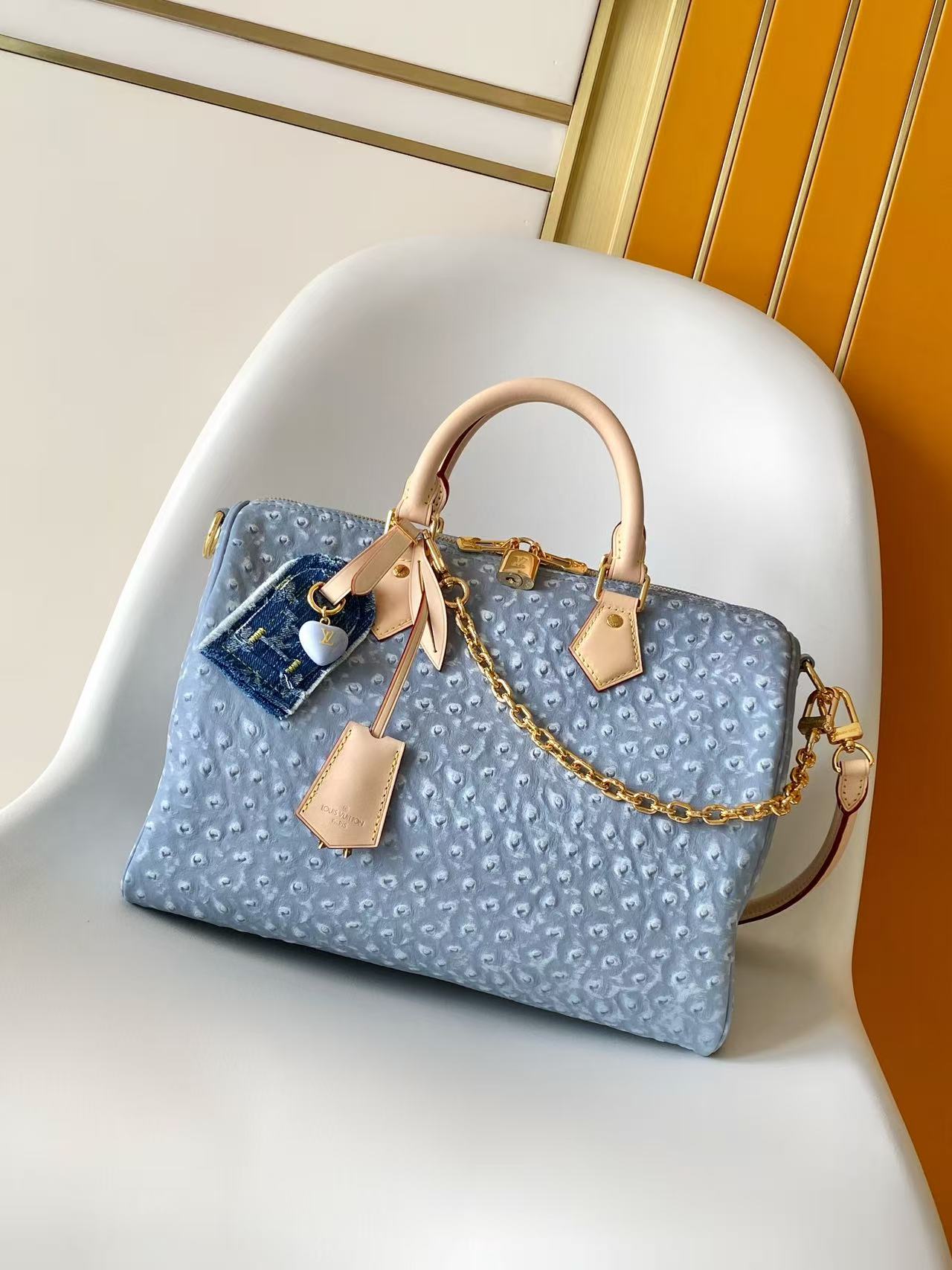 LV Speedy Soft 30 Boho handbag