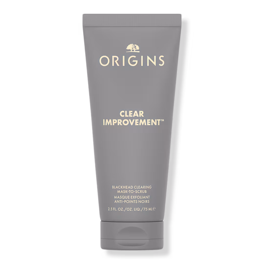 Origins  Clear Improvement Blackhead Clearing Mask-to-Scrub