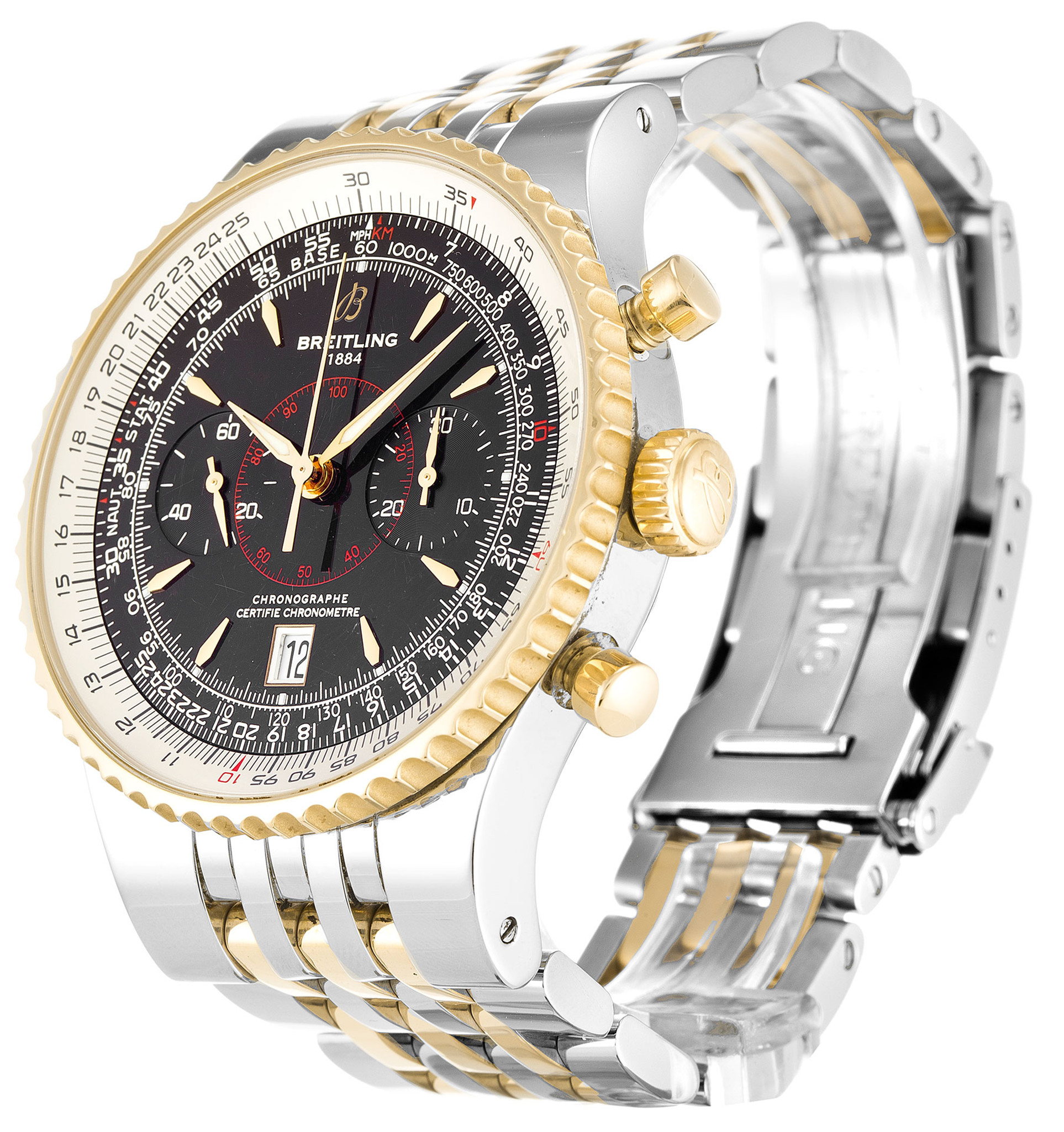 Replica Breitling Legende Black Dial Stick Markers C23340