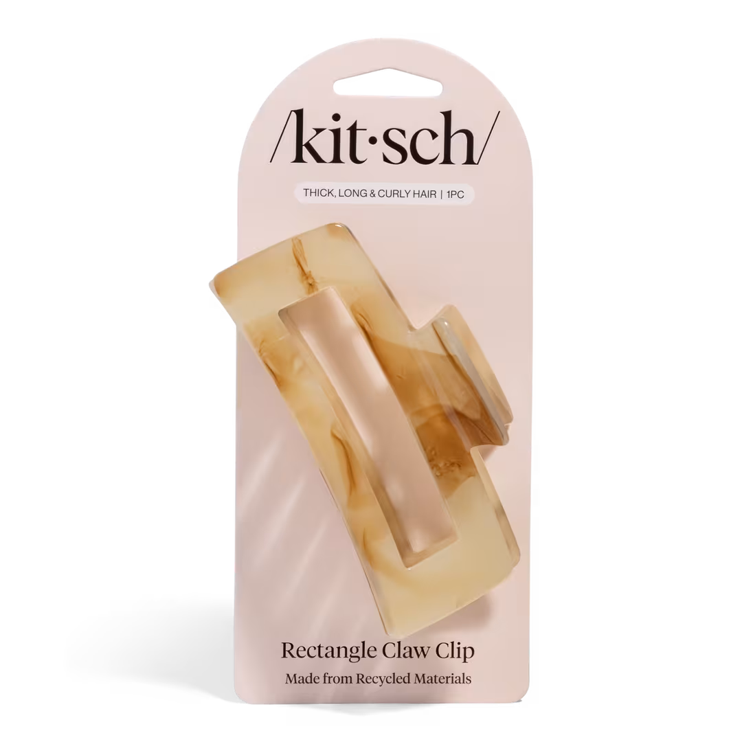 Kitsch  Recycled Plastic Jumbo Open Shape Claw Clip